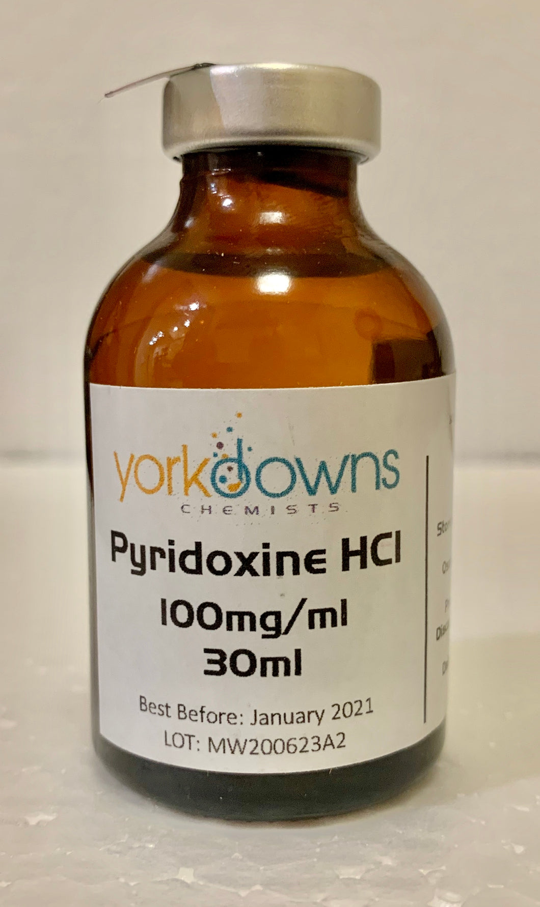 B6 - Pyridoxine 100mg/ml - 30ml