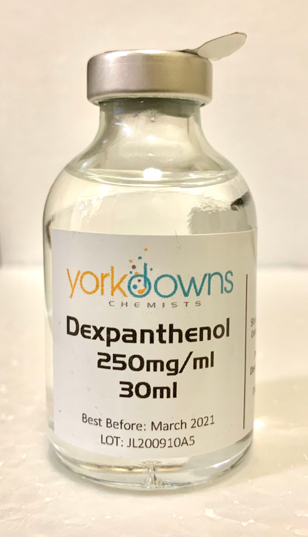 Dexpanthanol - Vitamin B-5 - 250MG/ ML - 30ML