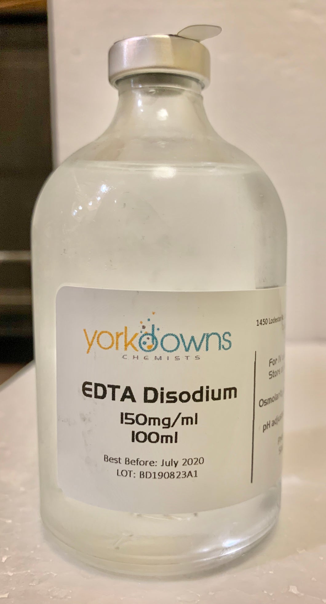 EDTA 150mg/ml - 100ml