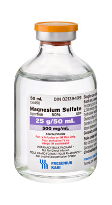 Magnesium Sulfate 50% - 50ml